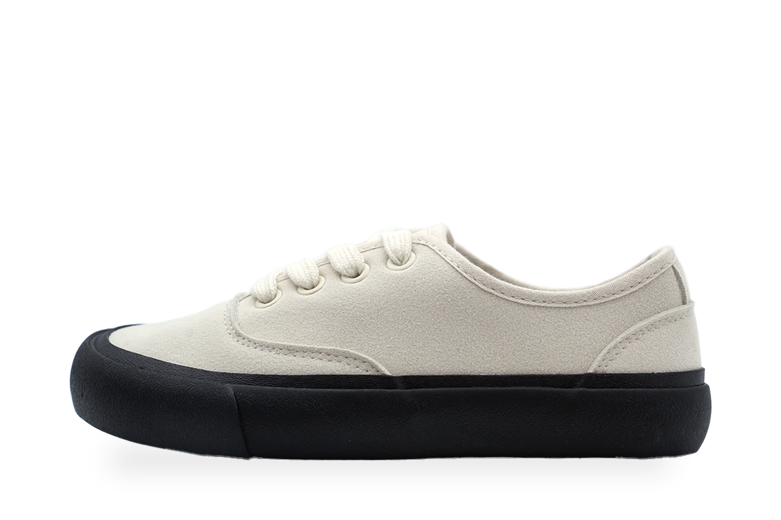 Cream Canvas Skate Sneaker - view 1
