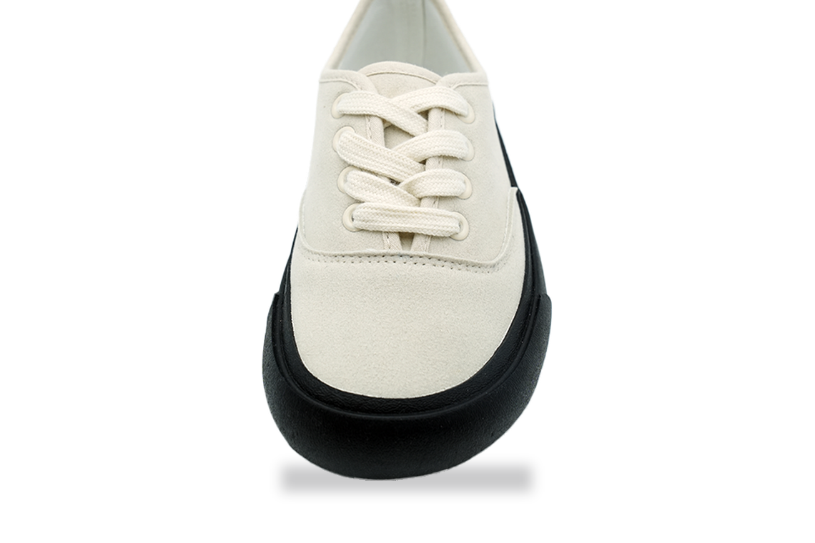 Cream Canvas Skate Sneaker - view 2