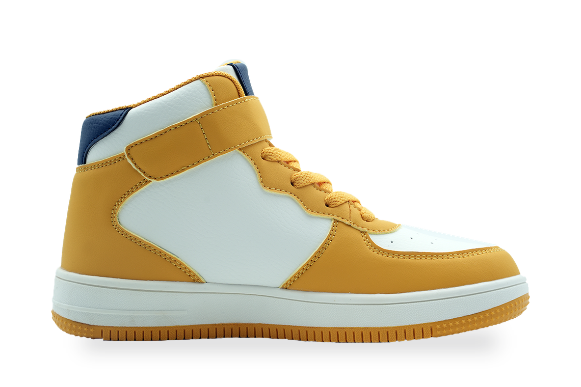 Boys' Mustard High-Top Sneaker - view 2