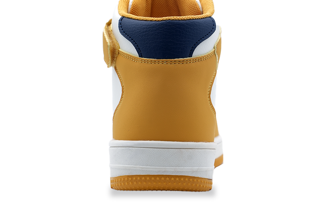 Boys' Mustard High-Top Sneaker - view 3