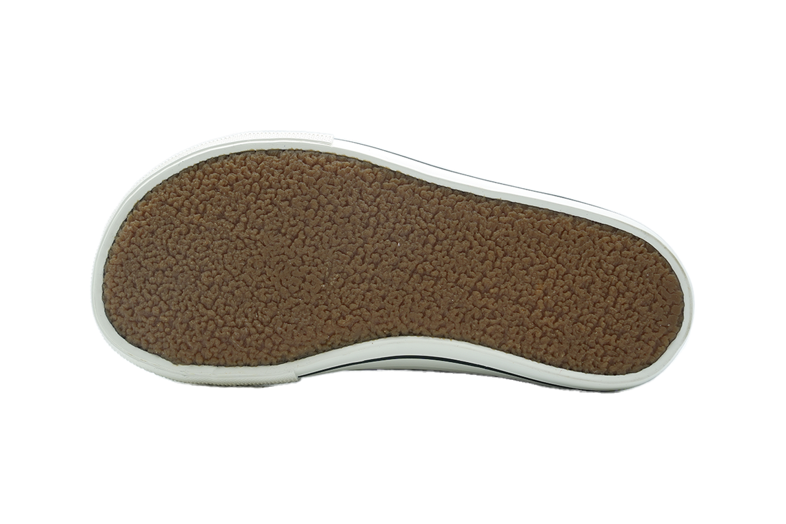 Girls' Burgundy High-Top Canvas Sneaker - view 3