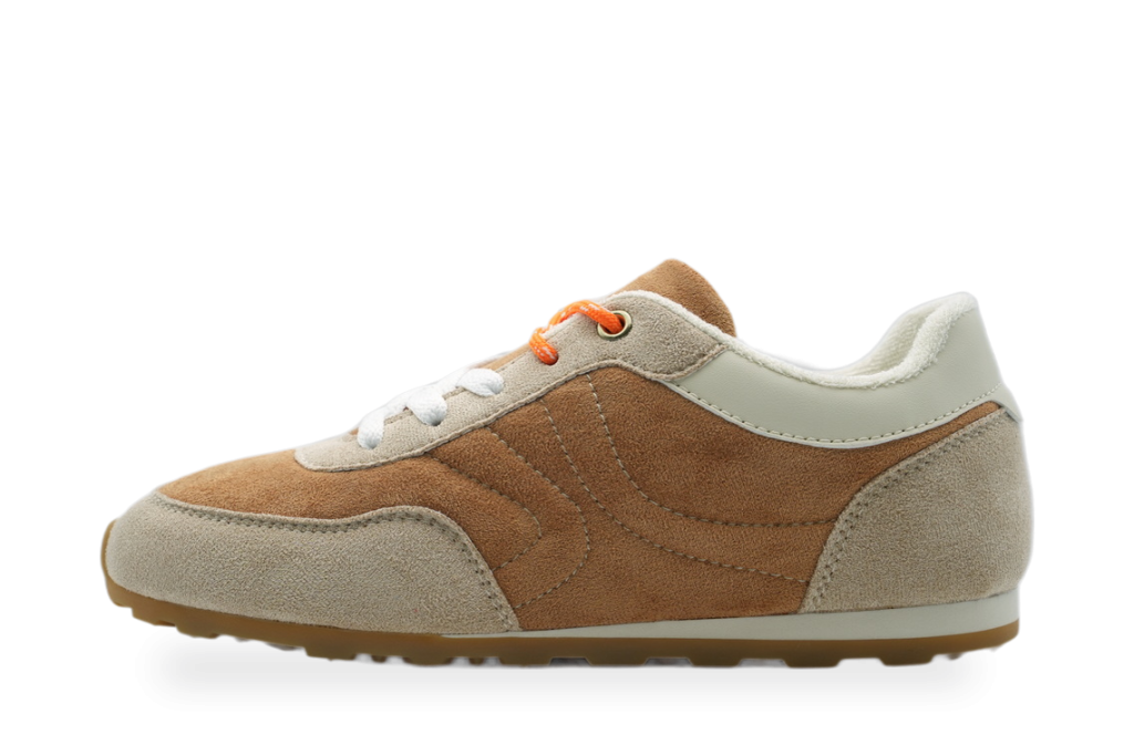 Camel Suede Retro Sneaker