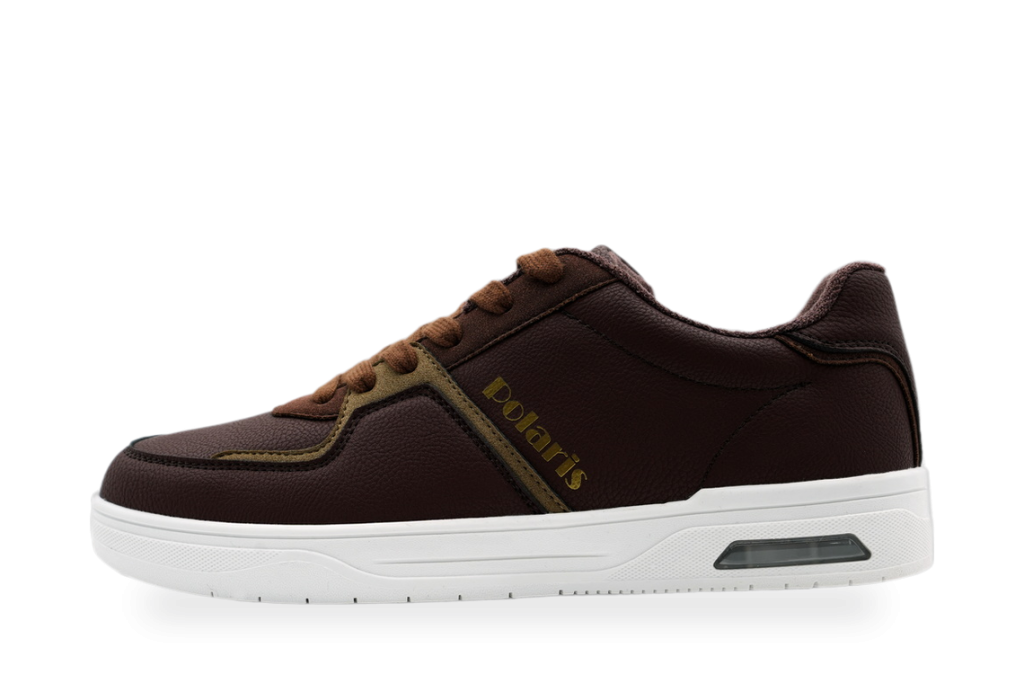 Brown Nubuck Court Sneaker
