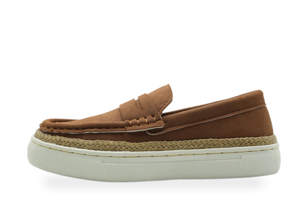 Kids' Brown Platform Loafer
