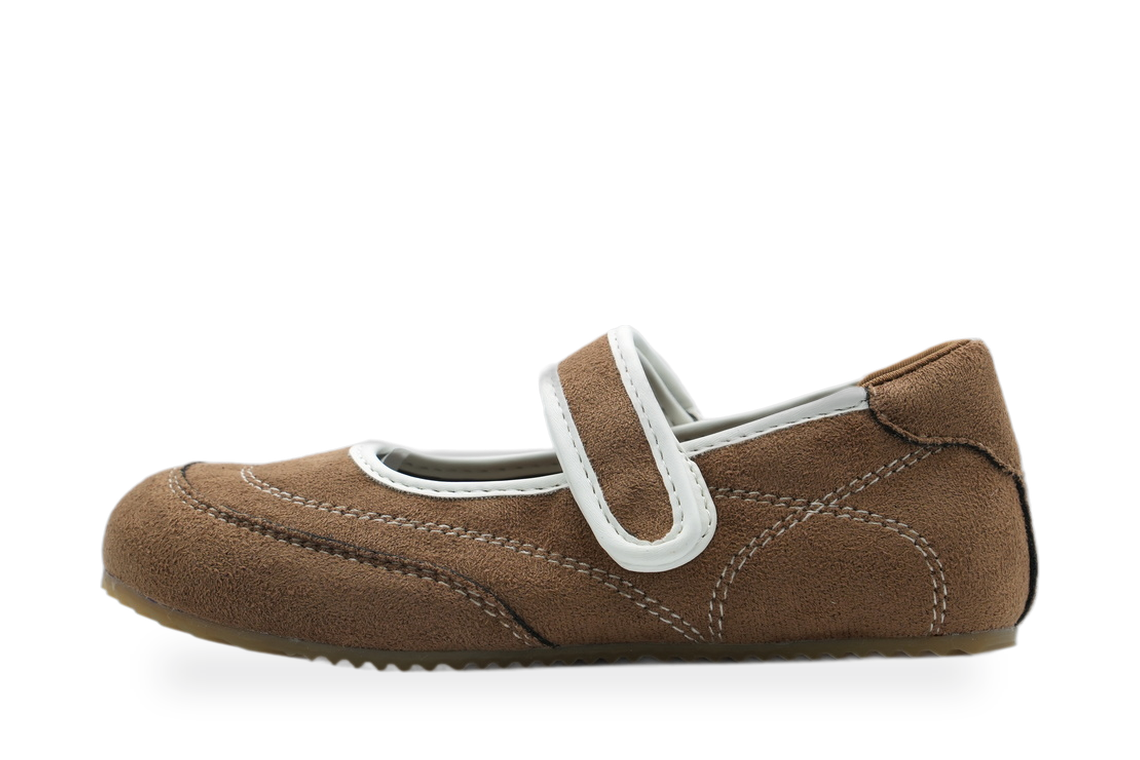 Girls' Brown Mary Jane Shoe