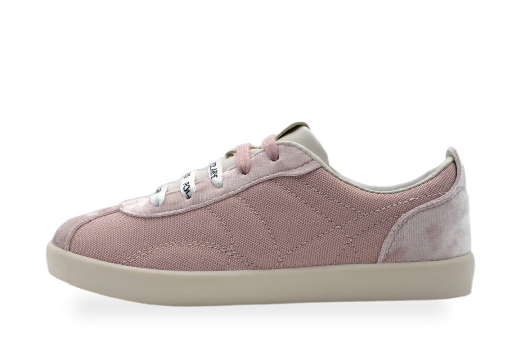 Girls' Pink Canvas-Style Sneaker