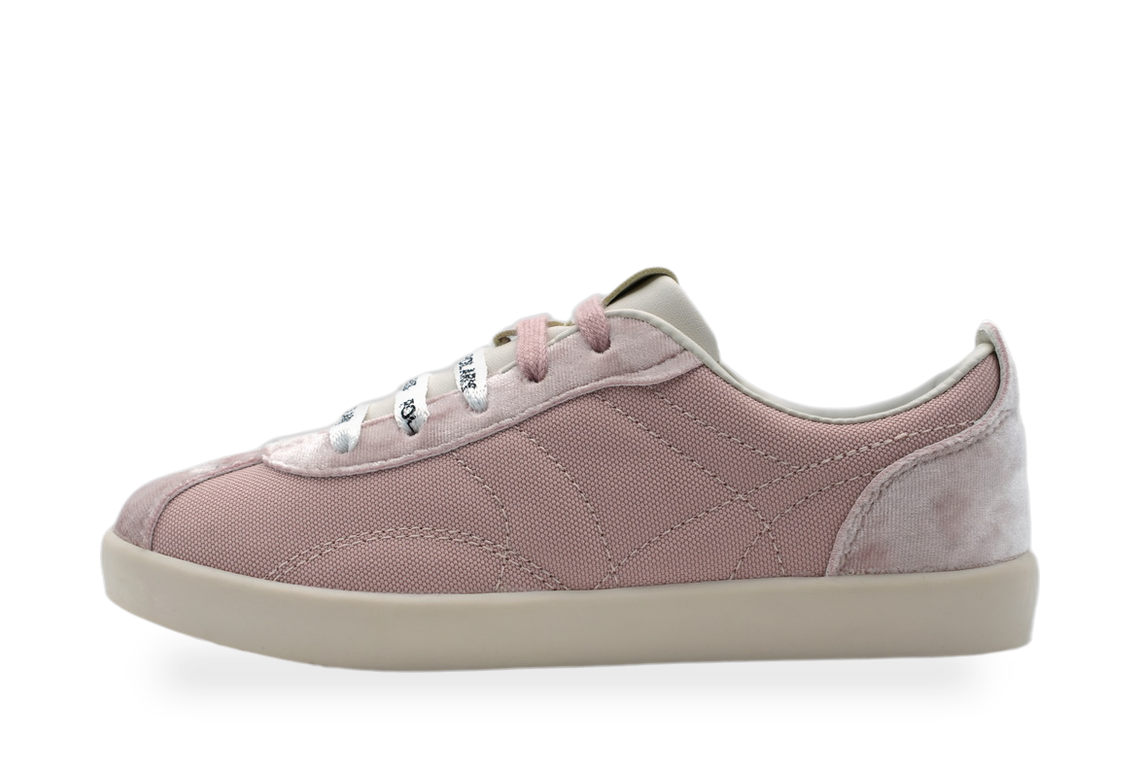 Girls' Pink Canvas-Style Sneaker